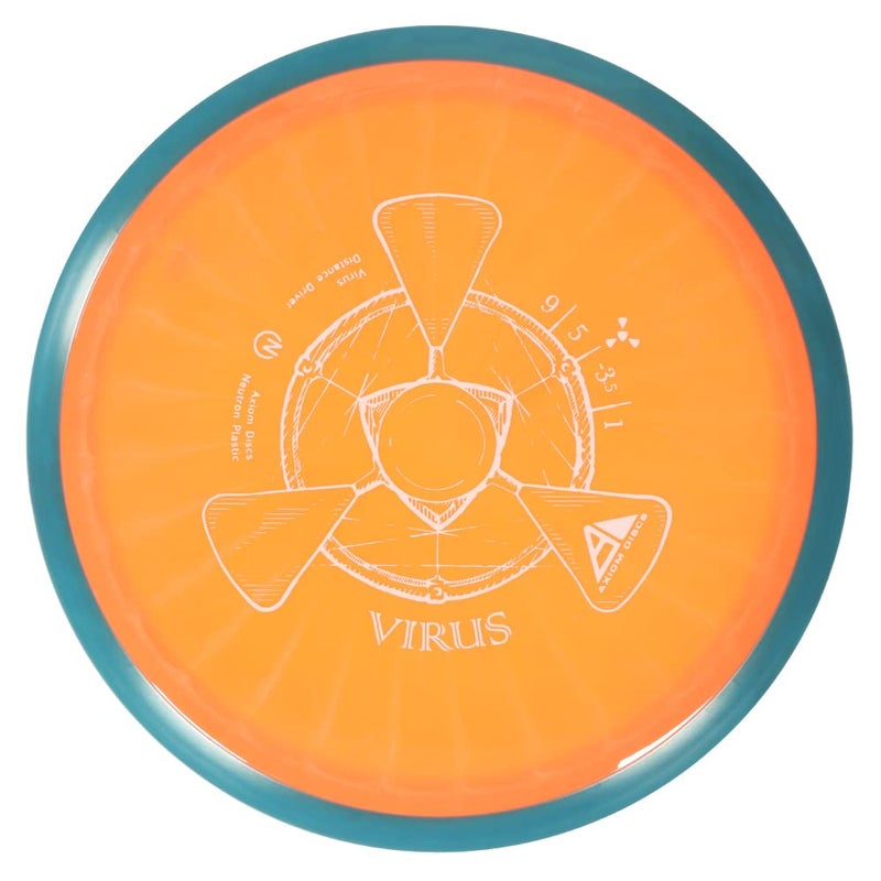 Axiom Discs Neutron Virus Disc Golf Distance Driver (170-175g / Colors May Vary) - Image 1
